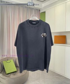 Balenciaga Paris 2025 Summer New Collection: Washed Worn Spray Ma Liu Personalized Letter Logo rs6aynod