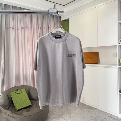 Balenciaga Paris 2025 Summer New Collection: Washed Worn Spray Ma Liu Personalized Letter Logo w2lk2si4 - Image 2