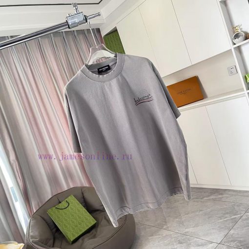 Balenciaga Paris 2025 Summer New Collection: Washed Worn Spray Ma Liu Personalized Letter Logo w2lk2si4 - Image 3