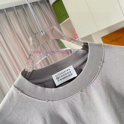Magira MM6 2025 Summer New Style Vintage Gradient Wear Out Personalized Logo Printed Custom Fab uhwfssju - Image 5