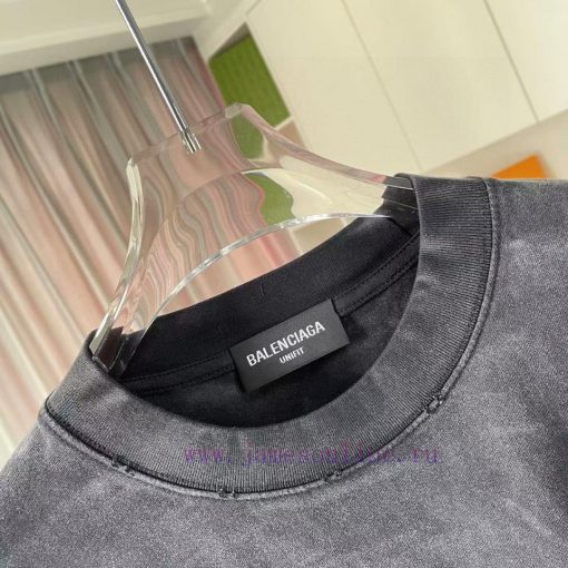 Balenciaga Paris 2025 Summer New Collection: Washed Worn Spray Ma Liu Personalized Letter Logo e99nmyg0 - Image 5