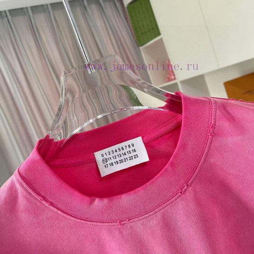 Magira MM6 2025 Summer New Style Vintage Gradient Wear Out Personalized Logo Printed Custom Fab cntg4ybs - Image 5