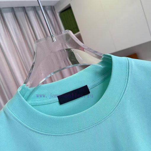 Prada 2025 Summer New Personalized Letter Logo Printed Custom Fabric 300g Short Sleeve T-shirt kcr6kjqw - Image 5