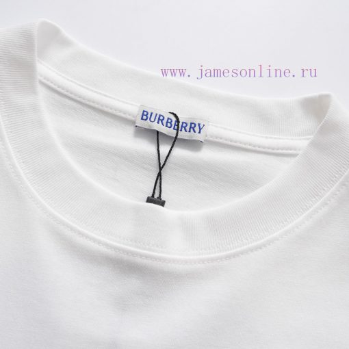 Style Number W617Burberry Logo Letter Printed Short Sleeved ShirtExquisite Logo IdentificationO y9b6upep - Image 4