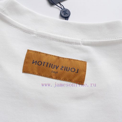 Style Number W620Louis Vuitton/Louis Vuitton LV Logo Rhinestone Letter Short Sleeved ShirtExqui mhe8imwz - Image 13