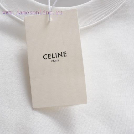 Style Number W622CELINE Logo Letter Embroidery Short Sleeved ShirtExquisite Logo Identification 86w7f9og - Image 5