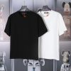 LV Louis' New Embroidered Short Sleeved Fabric With High-quality Double Yarn 280g Smooth And Re qlg64pi4