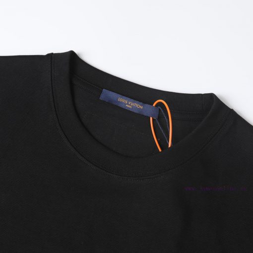 LV Louis' New Embroidered Short Sleeved Fabric With High-quality Double Yarn 280g Smooth And Re 39fjzn6x - Image 8
