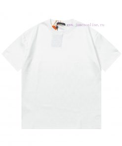LV Louis Spring/Summer Heavy Weight 320g Jacquard T-shirt Full Of Classic Vintage Flowers The T je2ygoat