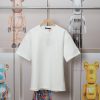 LV Louis Spring/Summer Heavy Weight 320g Jacquard T-shirt Full Of Classic Vintage Flowers The T zqfxgh1o