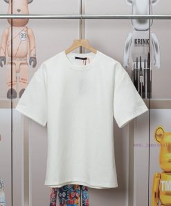 LV Louis Spring/Summer Heavy Weight 320g Jacquard T-shirt Full Of Classic Vintage Flowers The T zqfxgh1o
