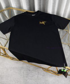 [Ayc Teryx Archaeopteryx]2025FW Short Sleeved T-shirt With Front Bird And Back Full Of Floral L tb36paab