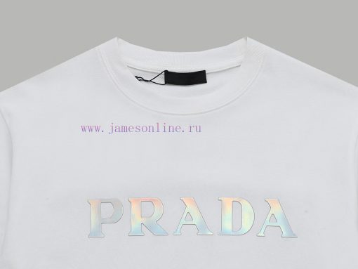 Top Differentiated CurrencyStyle Prada PRADA3M Reflective Logo Short SleeveColor Picture ColorS bhuz6tpk - Image 4