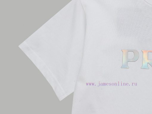 Top Differentiated CurrencyStyle Prada PRADA3M Reflective Logo Short SleeveColor Picture ColorS bhuz6tpk - Image 5