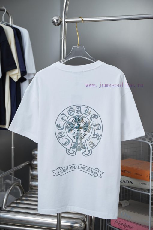 Ch * Ome Hearte 25SS Early Spring New Collection Croheart Graffiti Printed Hot Diamond Short Sl o9myeg3e - Image 3