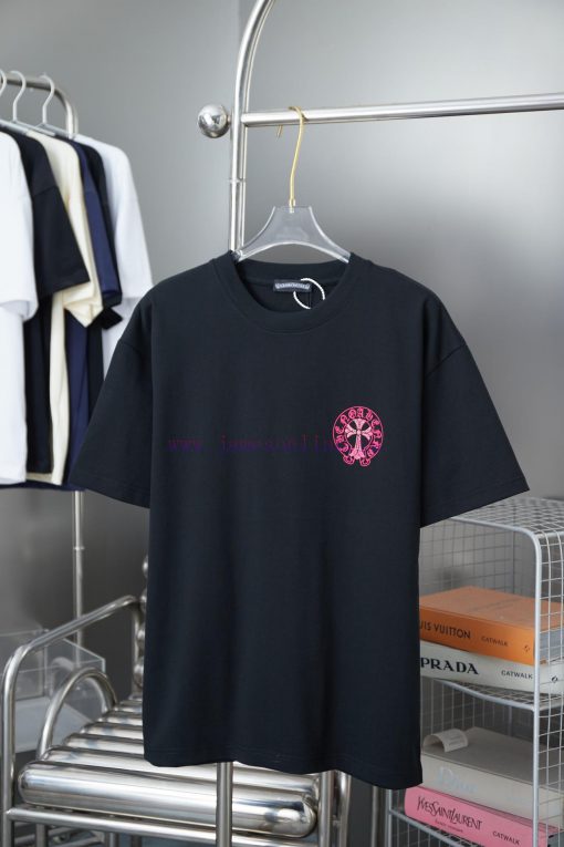 Ch * Ome Hearte 25SS Early Spring New Collection Croheart Graffiti Printed Hot Diamond Short Sl s5pzh42c - Image 2