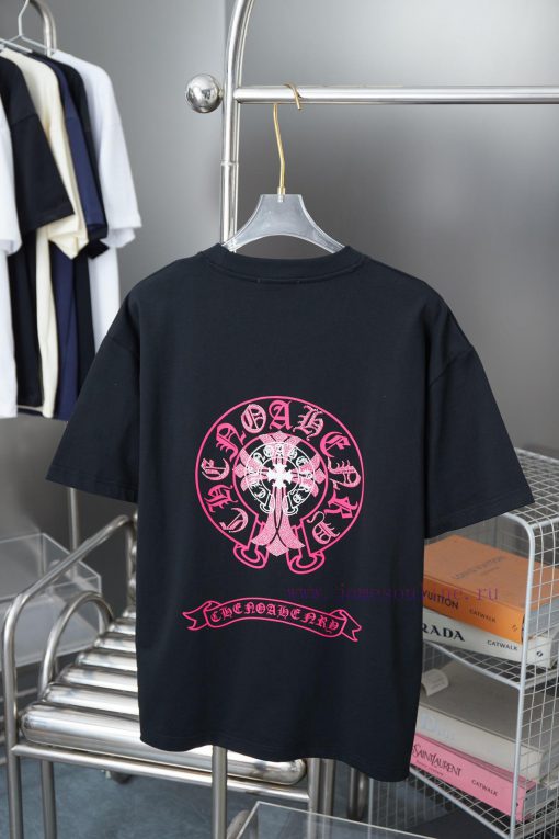 Ch * Ome Hearte 25SS Early Spring New Collection Croheart Graffiti Printed Hot Diamond Short Sl s5pzh42c - Image 3