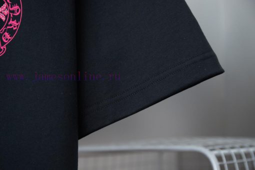 Ch * Ome Hearte 25SS Early Spring New Collection Croheart Graffiti Printed Hot Diamond Short Sl s5pzh42c - Image 6