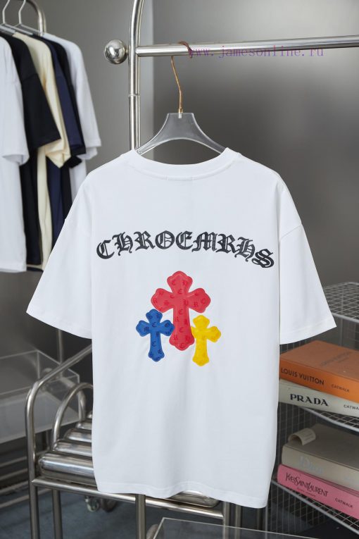 Ch * Ome Hearte 25SS Early Spring New Collection Clown Sponge Thick Edition Printed Short Sleev xrp0xcvs - Image 3
