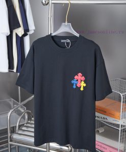 Ch * Ome Hearte 25SS Early Spring New Collection Clown Sponge Thick Edition Printed Short Sleev 7zwcf02l