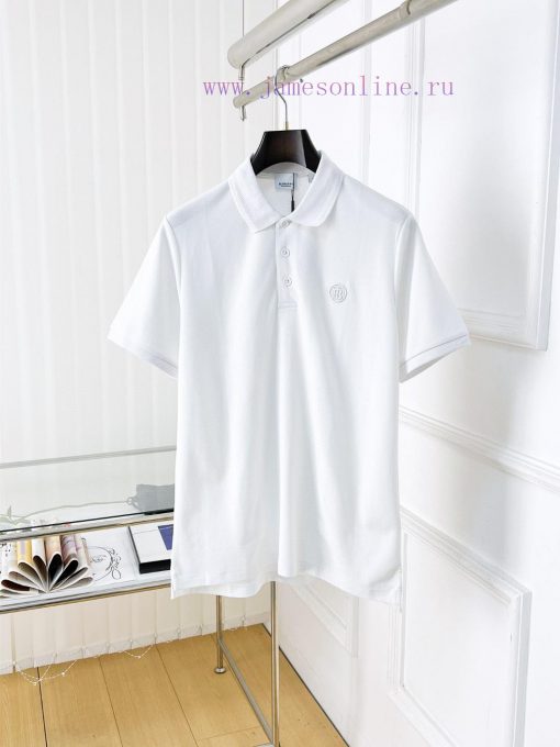 Burberry 25ss New High-quality Short Sleeved Polo Shirt With A CollarCorrect Top-level Replicat 6gzm0e62