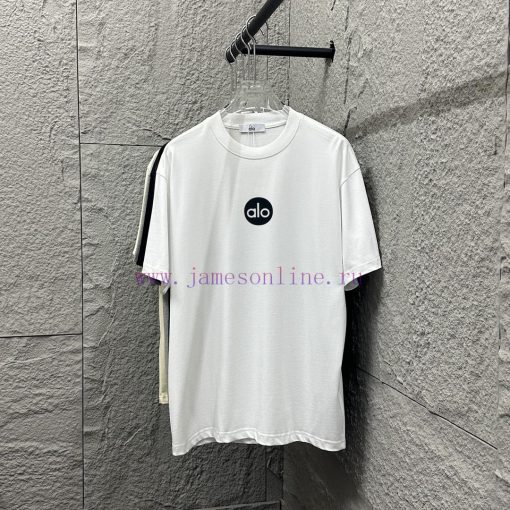 Alo * 2025 Spring/Summer Classic Simple Circular Letter Thick Plate Stereoscopic Silicone Craft 7cy5qiy4 - Image 3