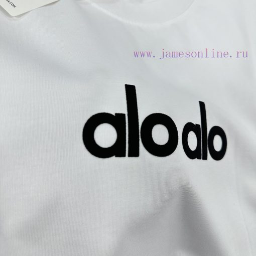 Alo * 2025 Spring/Summer Classic Simple Letter 3D Foam Craftsmanship Personalized Logo Customiz d7wo5wop - Image 6