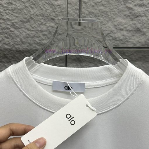 Alo * 2025 Spring/Summer Classic Simple Circular Letter Thick Plate Stereoscopic Silicone Craft 7cy5qiy4 - Image 7