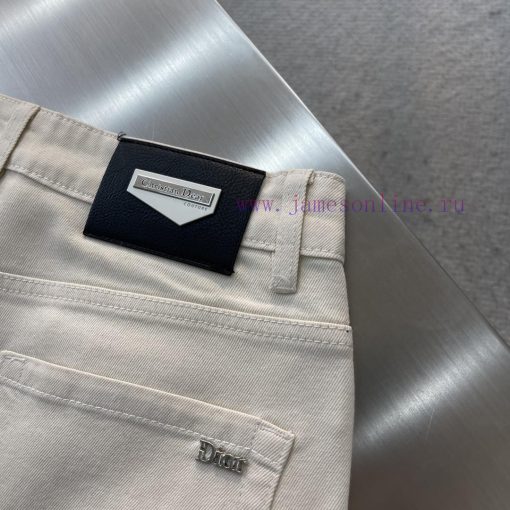 -Dior 25ss New Casual Jeans High-end Custom Fabric With High Breathability And Comfort Impeccab zz5krx6c - Image 8