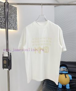 Maison Margiela 25ss New Short Sleeved T-shirtThis Year The Fabric Has Been Upgraded To Use Hig 9y8hb7e5