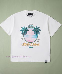 Pure Original MatchingGOODBRAND225SS Island Coconut Grove Bead Embroidery Light Luxury Fashion yys8gods
