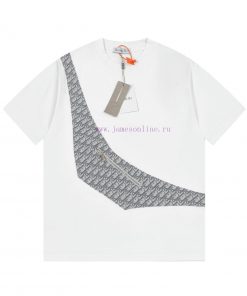 Dior DIOR's New Fabric Brushed Pocket Short Sleeved T-shirt Made Of High-quality Nylon And Pure ttj2w5f0