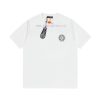 The Front And Back Of The CHROME HEARTS Short Sleeved T-shirt Feature High-end Hot Stamping And 7afe4v8y