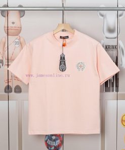 The Front And Back Of The CHROME HEARTS Short Sleeved T-shirt Feature High-end Hot Stamping And x8fwmq7i