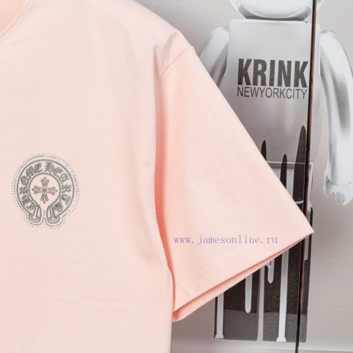 The Front And Back Of The CHROME HEARTS Short Sleeved T-shirt Feature High-end Hot Stamping And x8fwmq7i - Image 6