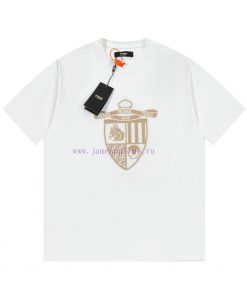 FENDI Spring/Summer New Embroidered Casual Short Sleeve T-shirt Detail Original Mold Opening Th xsgdjqcv