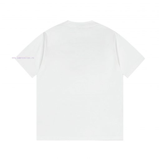 FENDI Spring/Summer New Embroidered Casual Short Sleeve T-shirt Detail Original Mold Opening Th xsgdjqcv - Image 3