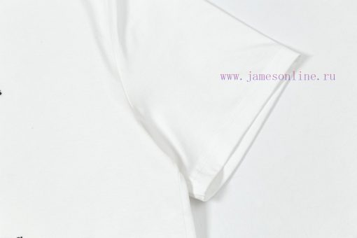 LV Louis Embroidered New Short Sleeves Made Of High Quality Nylon Smooth Pure Cotton Washed Fab a5zomyjk - Image 6