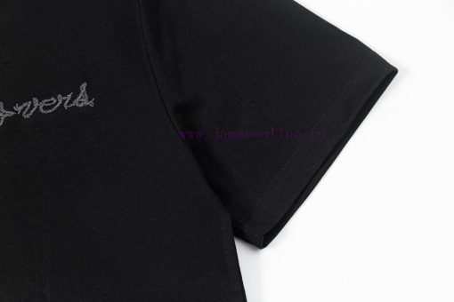 LV Louis Embroidered New Short Sleeves Made Of High Quality Nylon Smooth Pure Cotton Washed Fab qfp9c7bj - Image 9