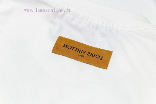 LV Louis Early Spring Tool Pattern Embroidered New Short Sleeve T-shirt Made Of High Quality Sm imrs5beo - Image 7