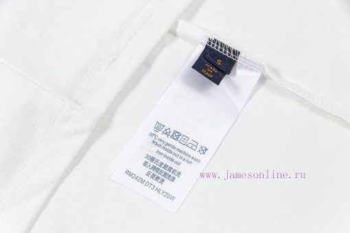 LV Louis Early Spring Tool Pattern Embroidered New Short Sleeve T-shirt Made Of High Quality Sm imrs5beo - Image 9