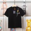 LV Louis Early Spring Tool Pattern Embroidered New Short Sleeve T-shirt Made Of High Quality Sm fhq24on7