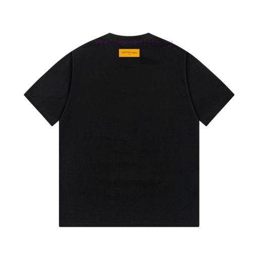 LV Louis Early Spring Tool Pattern Embroidered New Short Sleeve T-shirt Made Of High Quality Sm k5g0n5i4 - Image 3