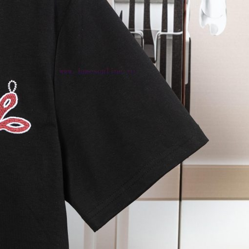LV Louis Early Spring Tool Pattern Embroidered New Short Sleeve T-shirt Made Of High Quality Sm fhq24on7 - Image 7
