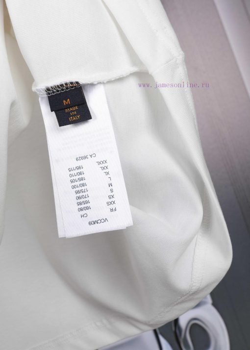 LV Donkey Home's New Embroidered Short Sleeved Shirt High-quality Heavy-duty Double Yarn 280g 3 ynz82z99 - Image 10