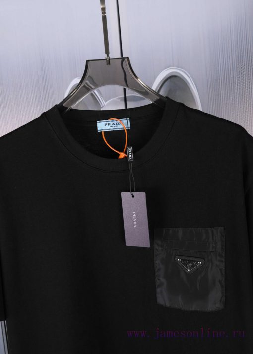 Prada Spring/Summer Chest Pocket Short Sleeve T-shirt Available For Purchase On The Official We 1z40gxsd - Image 6