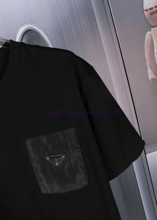 Prada Spring/Summer Chest Pocket Short Sleeve T-shirt Available For Purchase On The Official We 1z40gxsd - Image 9