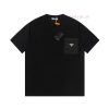 Prada Prada Spring And Summer Chest Pocket Short Sleeved T-shirt Available For Customized Prada j9qxsugk