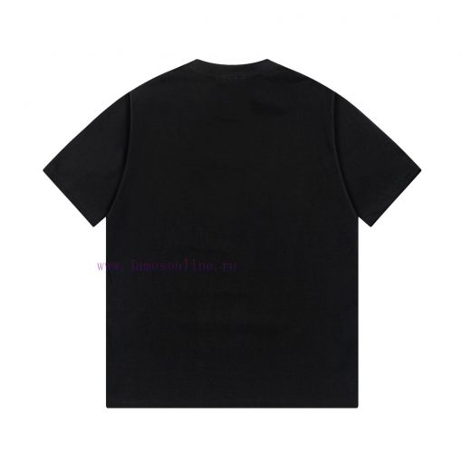 FENDI Spring/Summer New Embroidered Casual Short Sleeves Detail Original Mold Opening Synchroni 30k60q0x - Image 3