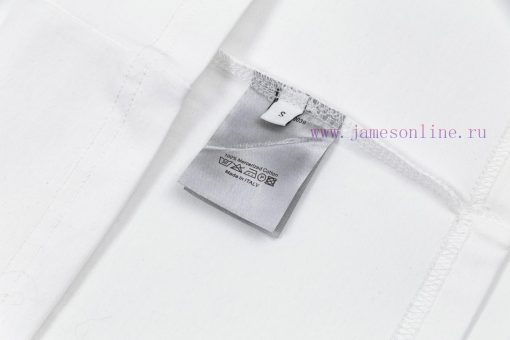 Dior DIOR's New Classic Embroidered Short Sleeved T-shirt Made Of High-quality Nylon And Pure C vl2sr43k - Image 8